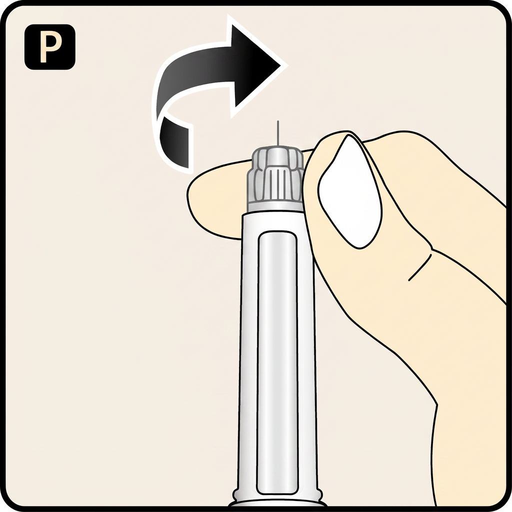 Step 16: Remove the needle