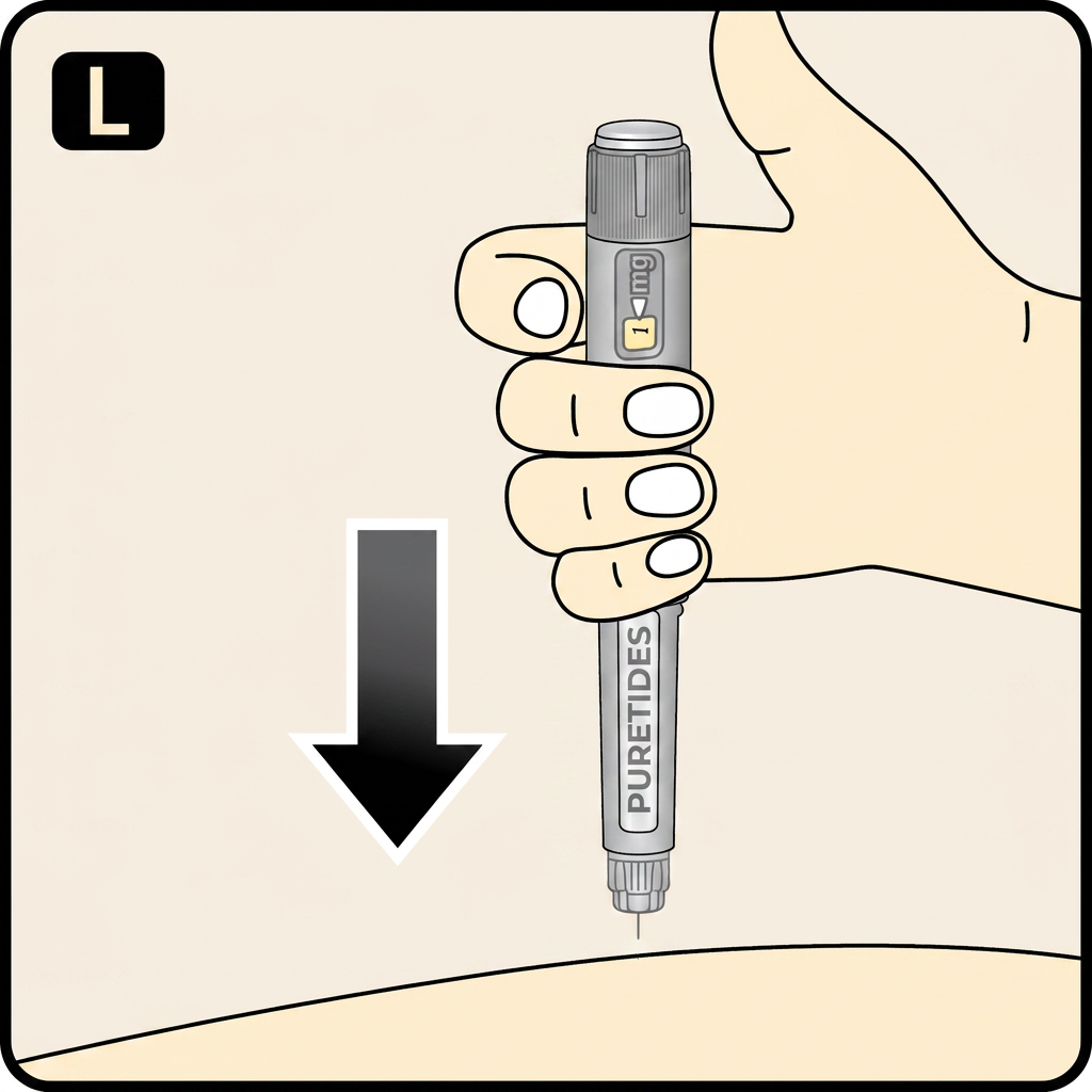 Step 12: Insert the needle