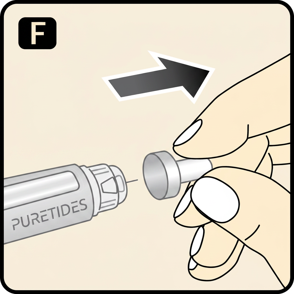 Step 6: Remove the inner cap